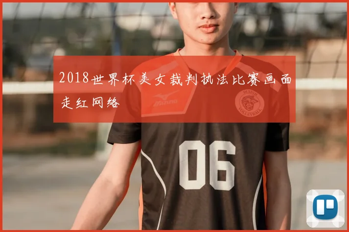 2018世界杯美女裁判执法比赛画面走红网络